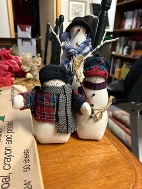 Handcrafted snowmen bundle